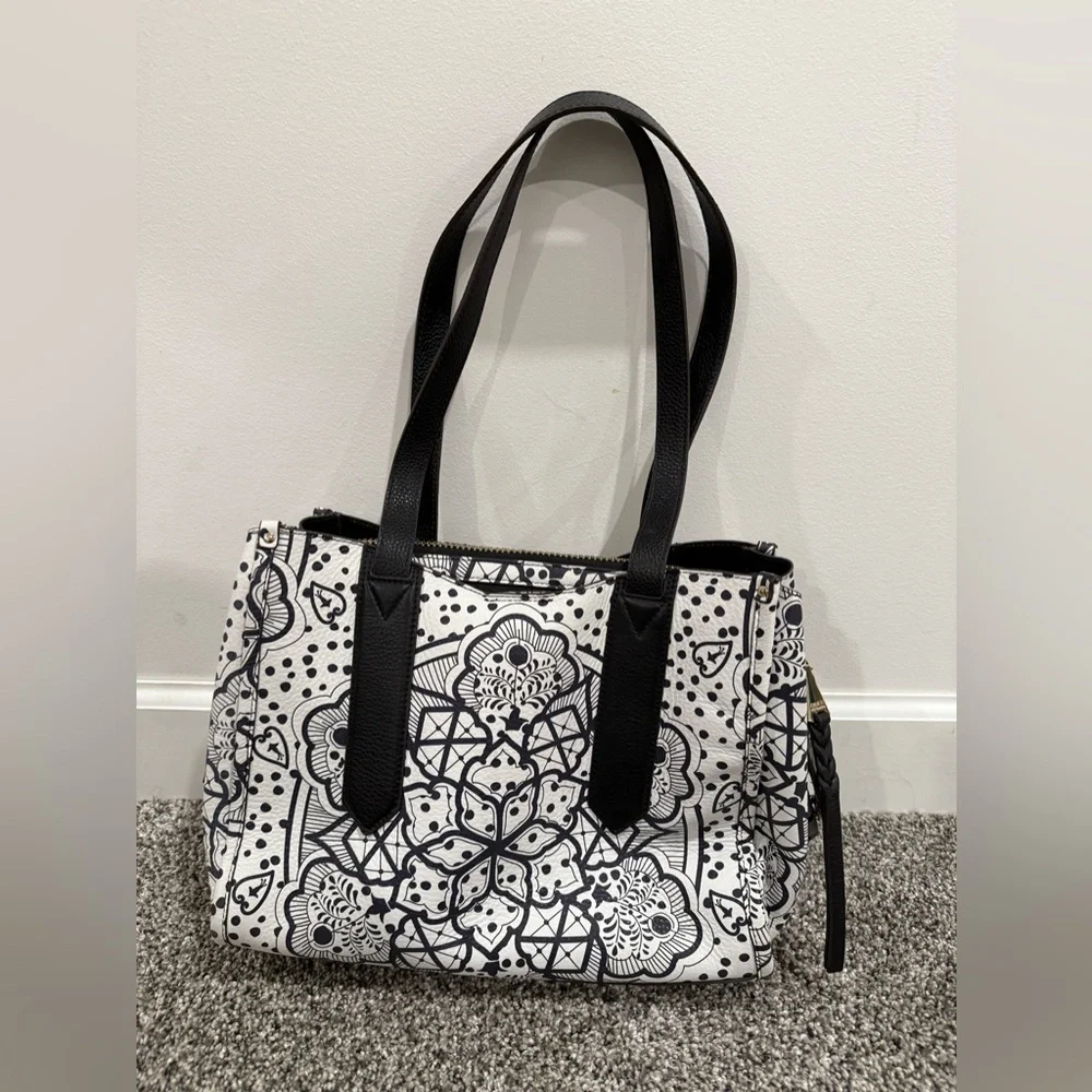 Aimee Kentenberg Busy Bee Double Sided Ceramic Satchel